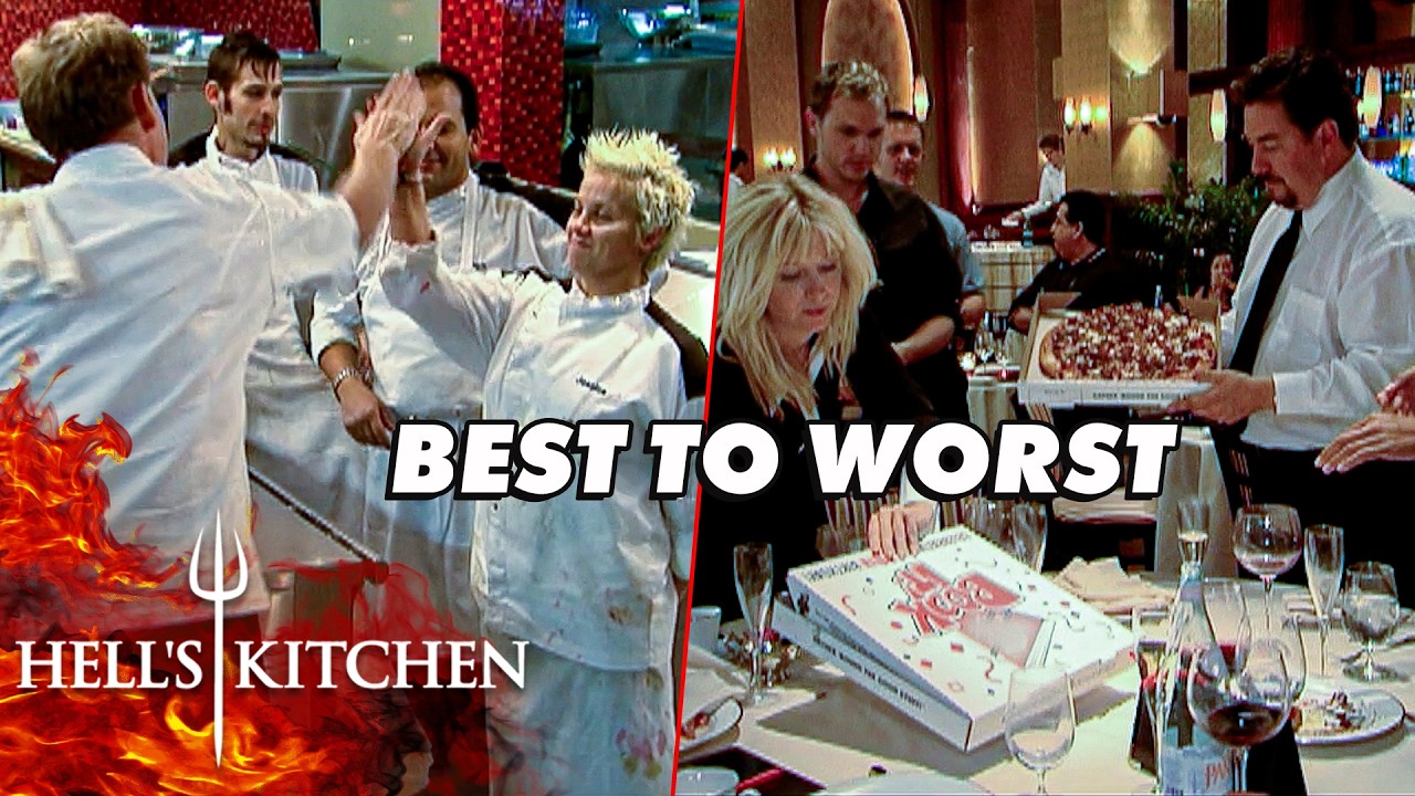 Best & Worst Dinner Service of Season 1 | Hell's Kitchen