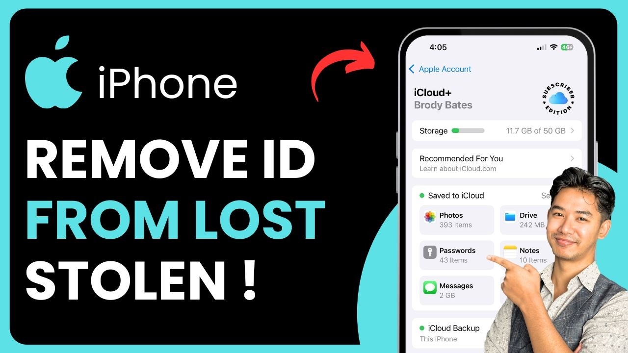 How to Remove Apple ID from a Stolen or Lost iPhone !