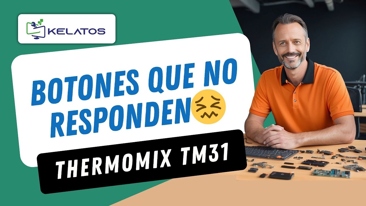 ¿Cómo arreglar botones que no responden en tu Thermomix TM31? 🧼🔧 Cambio de panel frontal explicado