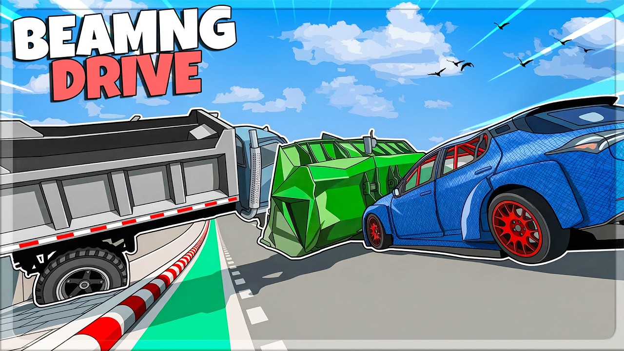 We Drove RANDOM Cars & Sizes Down a MEGA RAMP?!