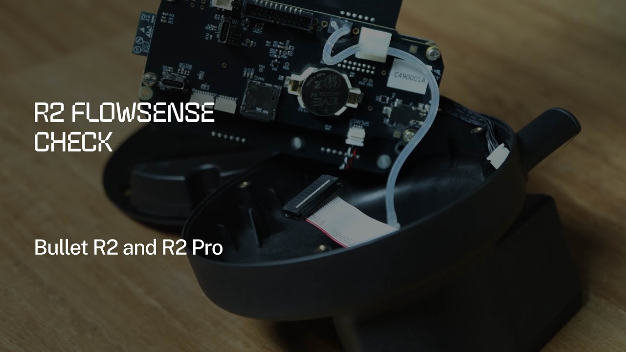 Bullet R2 / R2 Pro - Flowsense Check