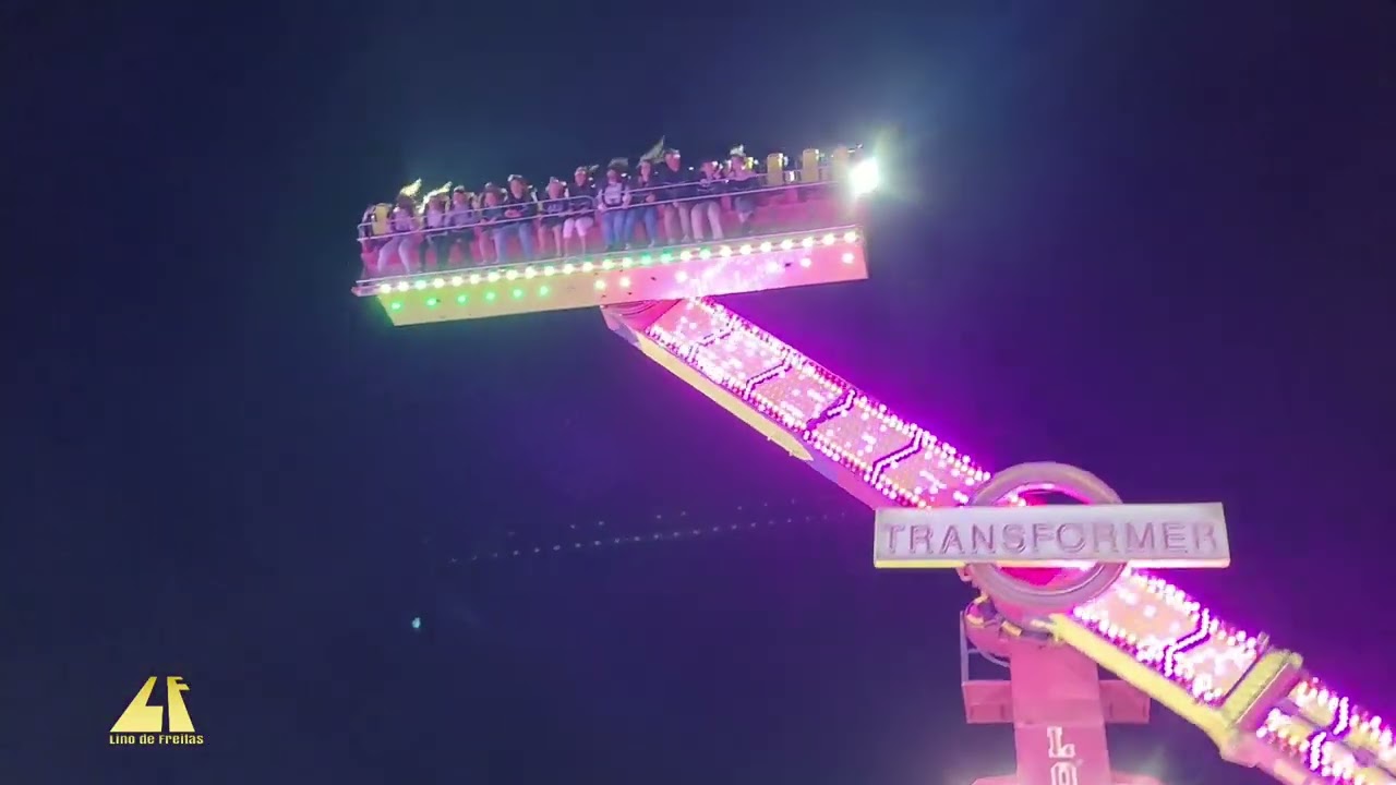 Madeira Funchal Park Diversões - Mega Transformer Loucura 25 Metros 2023 Island Portugal