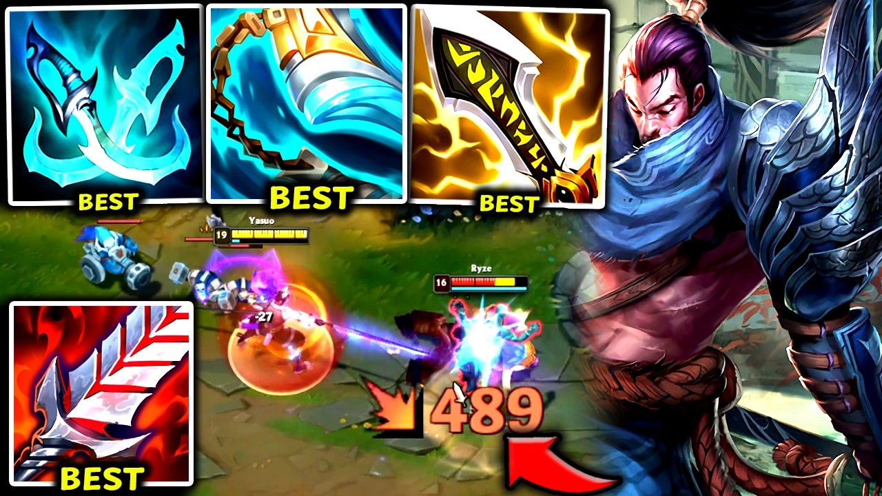 YASUO TOP #1 NEW META 1V5 BUILD! THIS IS STRONG! (I LOVE IT👌) - 2026 Yasuo TOP Gameplay Guide