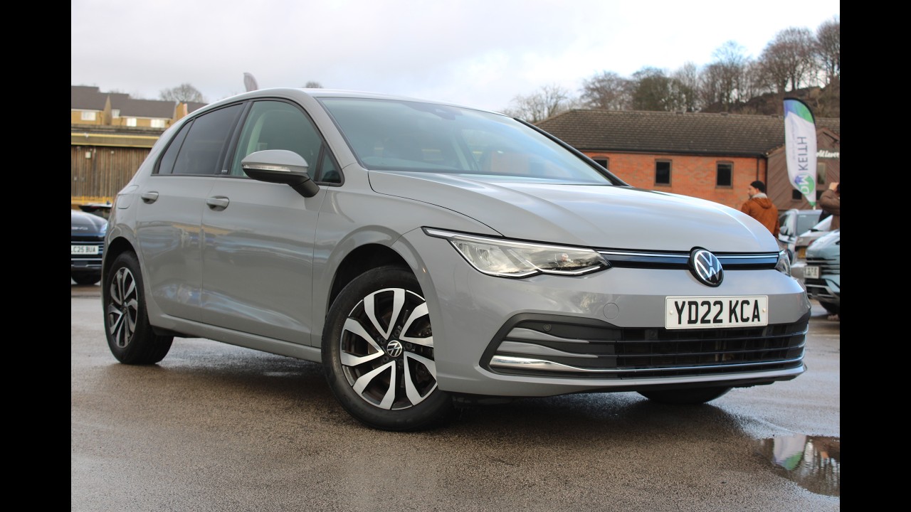 YD22 KCA VW Golf 1.0 TSi Active 5dr Storm Grey 2022