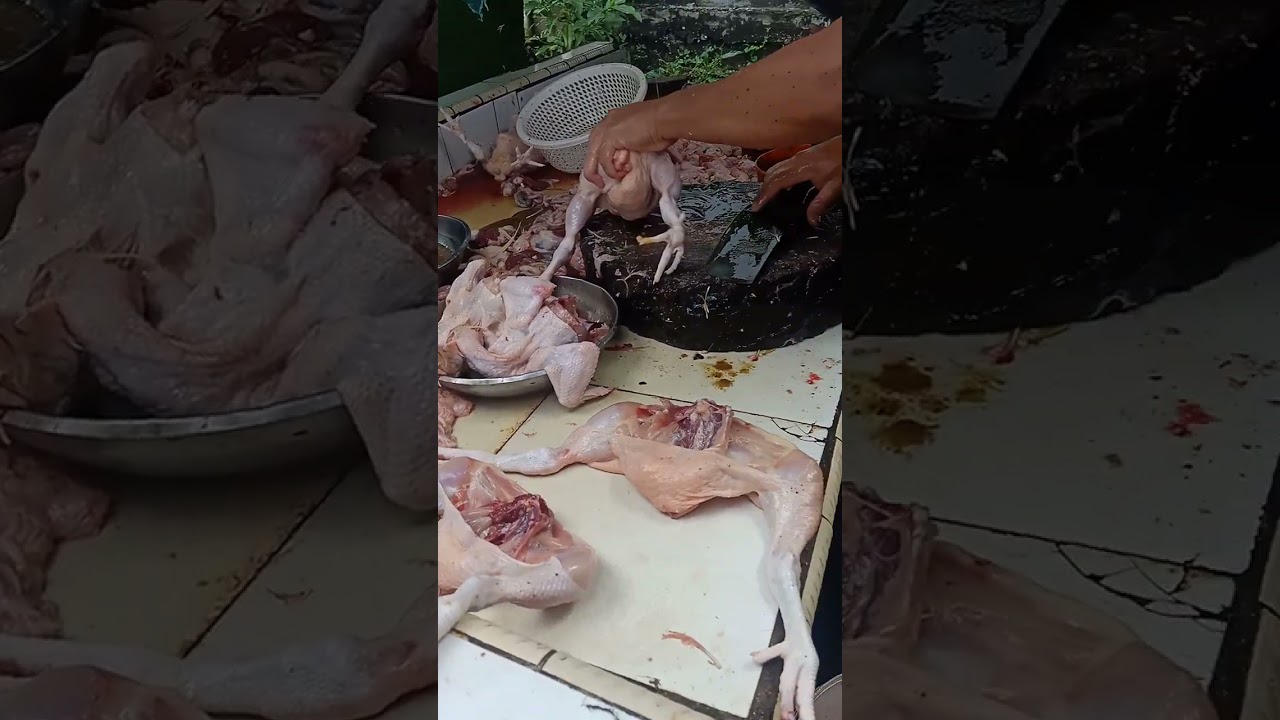 Belanja ceker dan paha ayam 43k