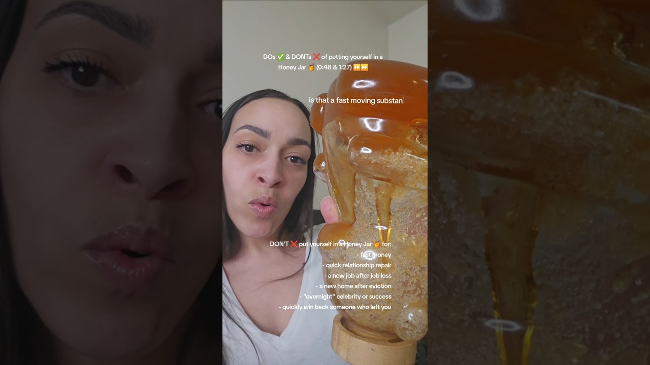DOs ✅️ & DONTs ❌️ of putting yourself in a Honey Jar 🍯 #rootwork #honeyjar #spells #magic