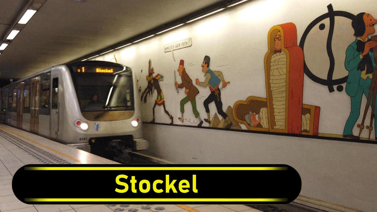 Metro Station Stockel - Brussels 🇧🇪 - Walkthrough 🚶