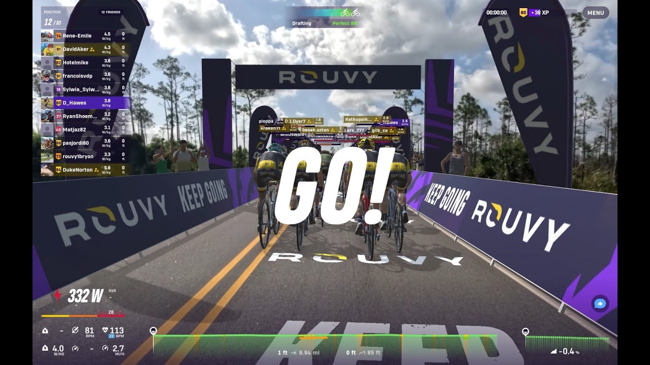 Rouvy  - Team GRC Monday Challenge Race  - 2 Feb 2026