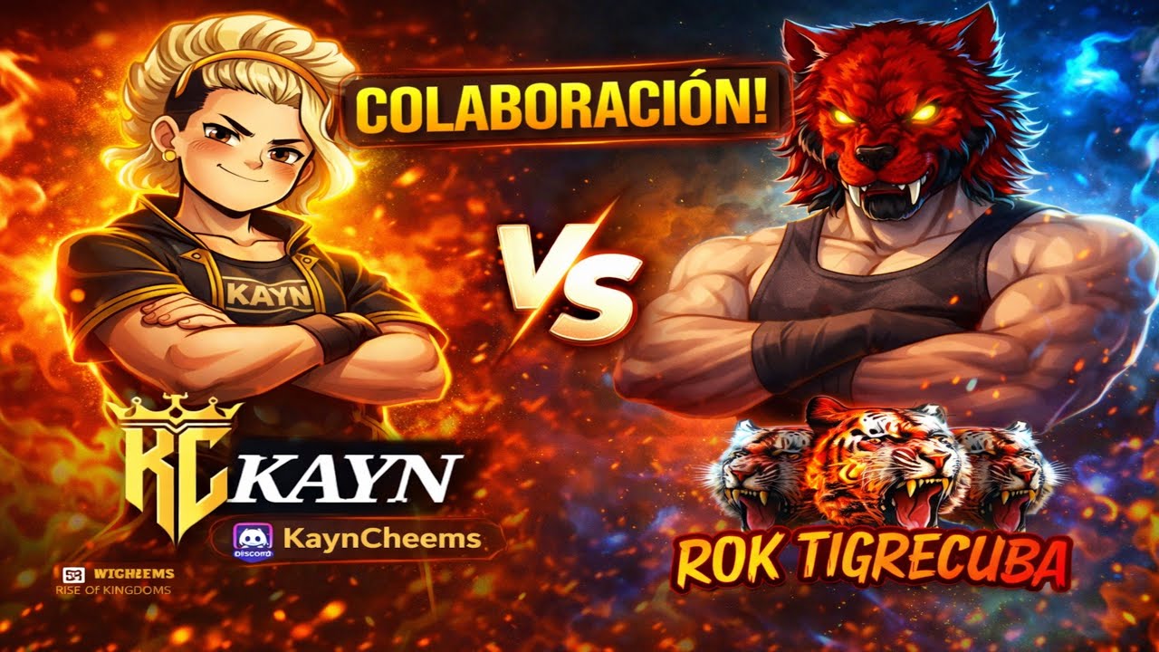 	“¡COLABORACIÓN HISTÓRICA! Kayn x Rok TigreCuba lo cambian todo” - RISE OF KINGDOMS EN ESPAÑOL