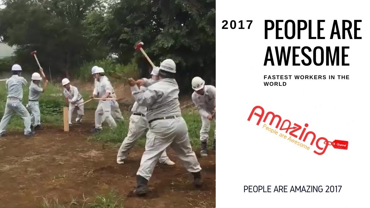 People Are Awesome 2017 | People Are Amazing - FASTEST WORKERS IN THE WORLD | Amazing Collection