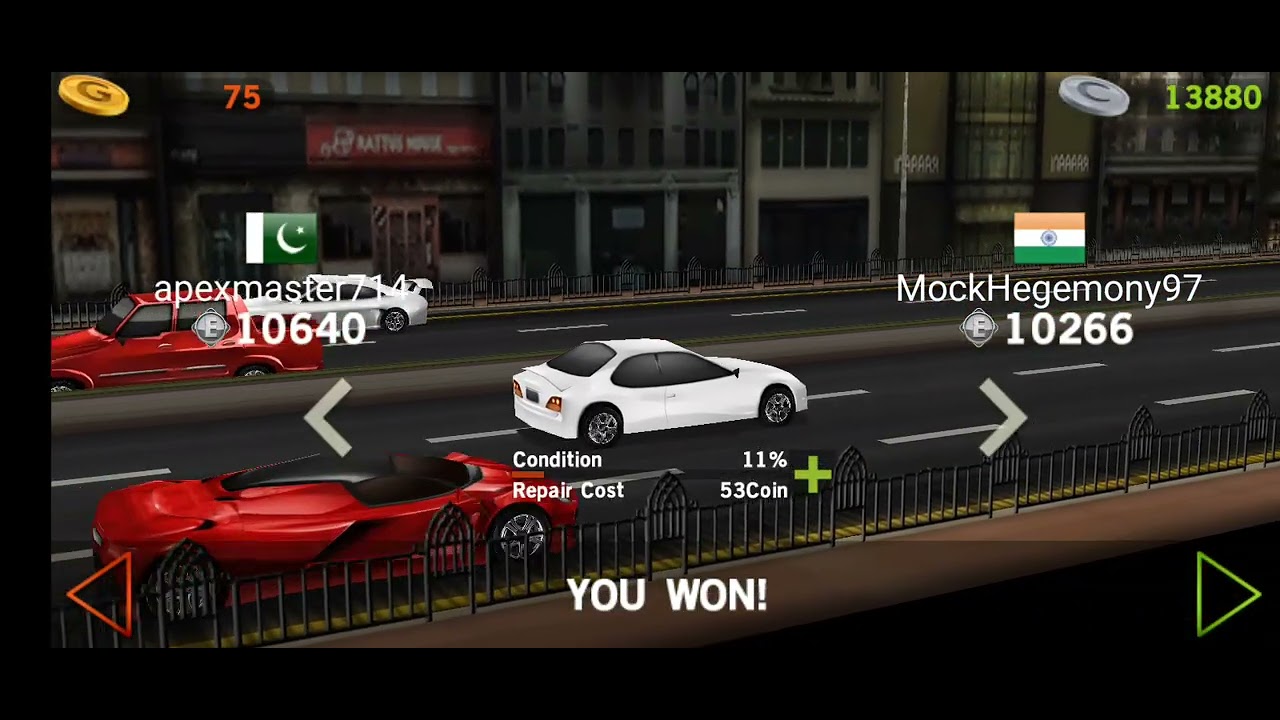 I Played Today Online Match 😎 In Dr driving Game