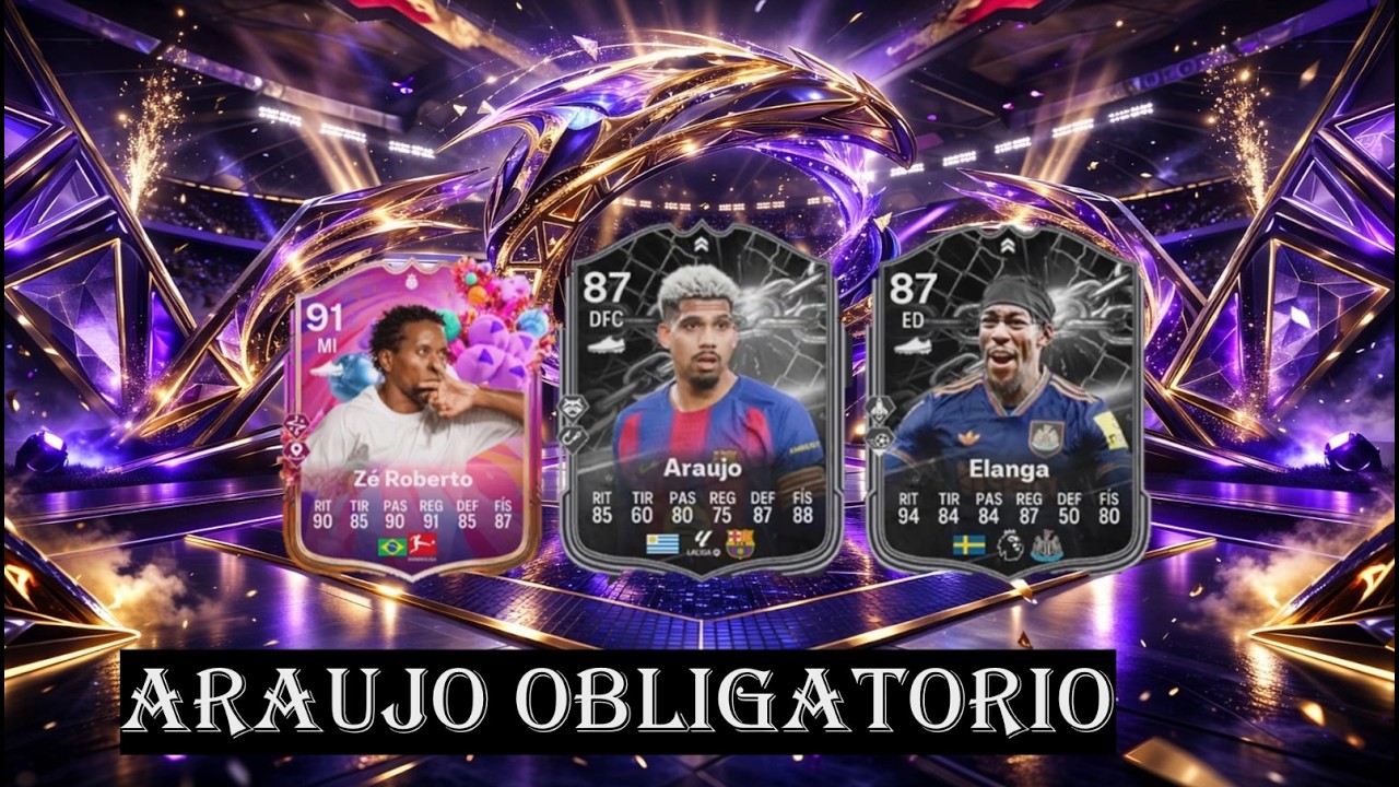 ARAUJO OBLIGATORIO Y ZE ROBERTO SBC #cr7 #fifa #fifamobile #random #ultimateteam #fifaultimateteam