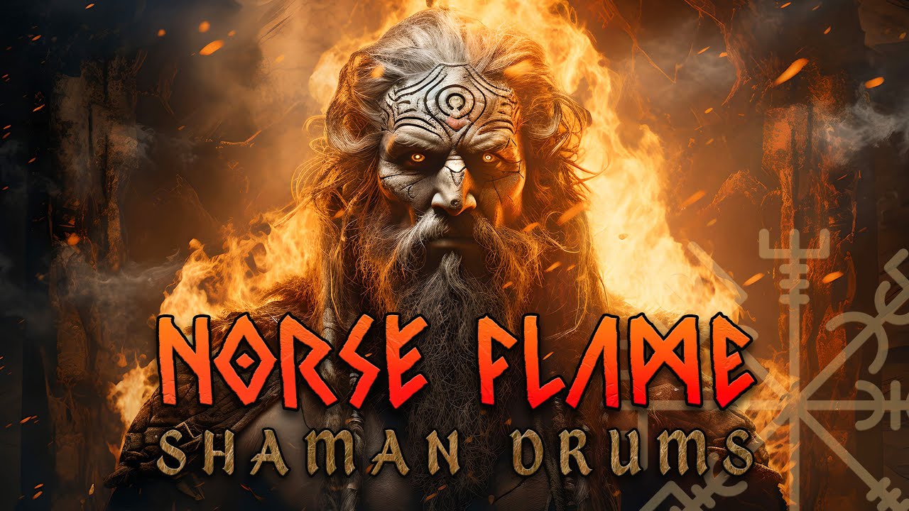Shamanic Fire Drumming &bull; Norse Flame Shaman Rhythms  &bull; Battle Ready Viking Music