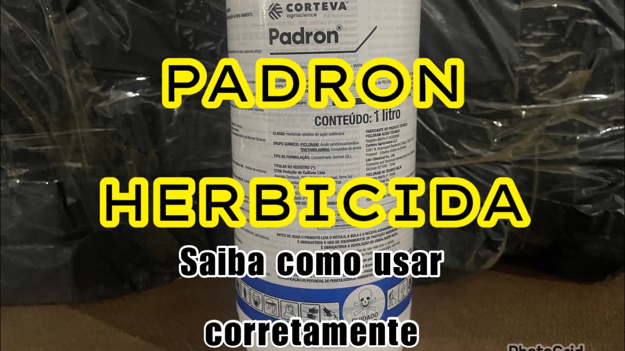 PADRON herbicida para aplicação no tôco