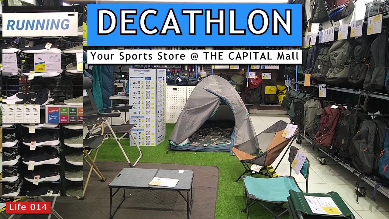 A visit to DECATHLON Sports Store | THE CAPITAL Mall