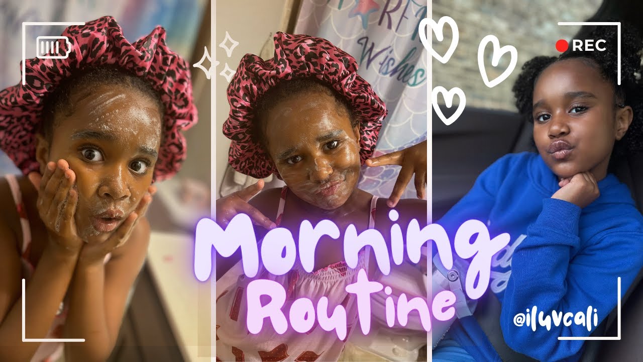 8- Year Old Morning School Routine | @iLuvCali