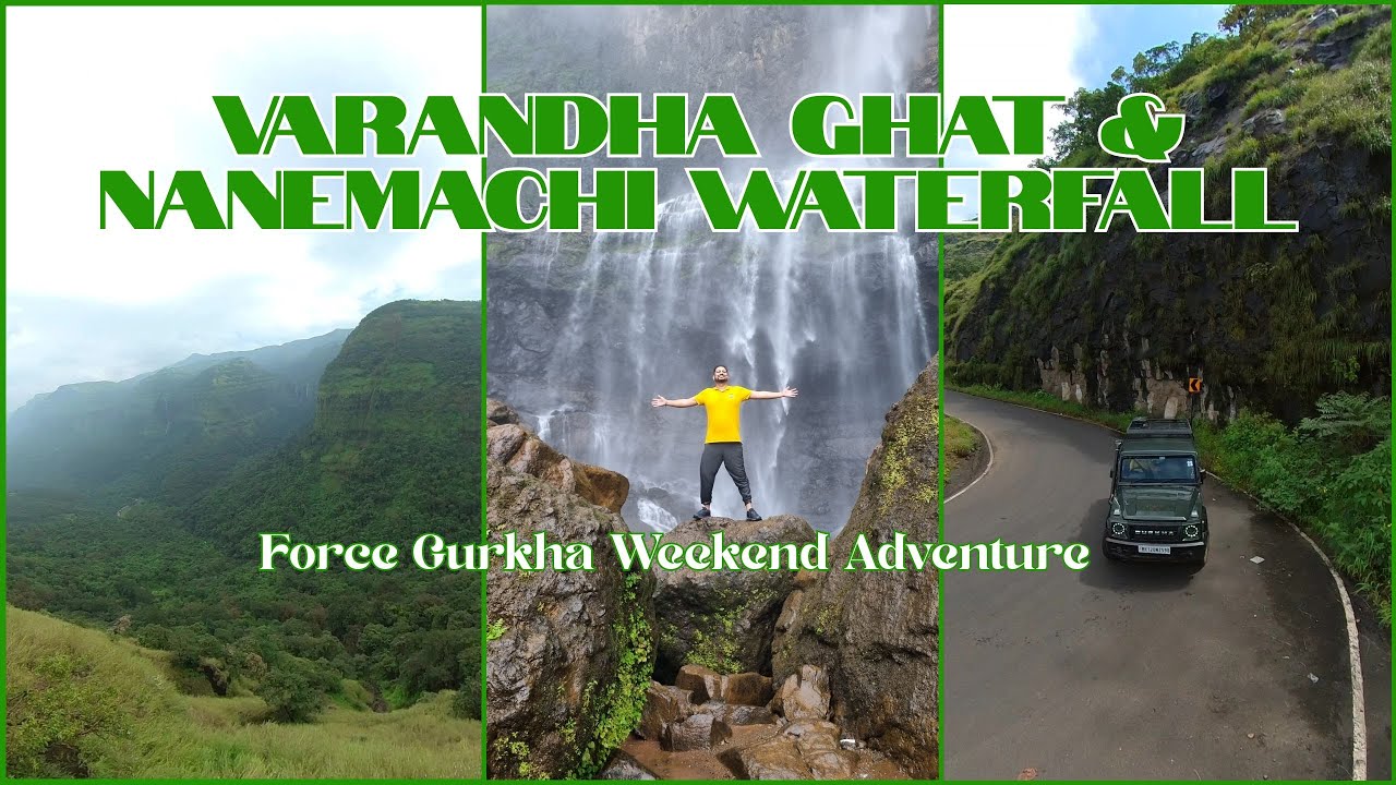 Pune to Varandha Ghat Drive | Nanemachi Waterfall Trek | Force Gurkha Weekend Road Trip & Adventure