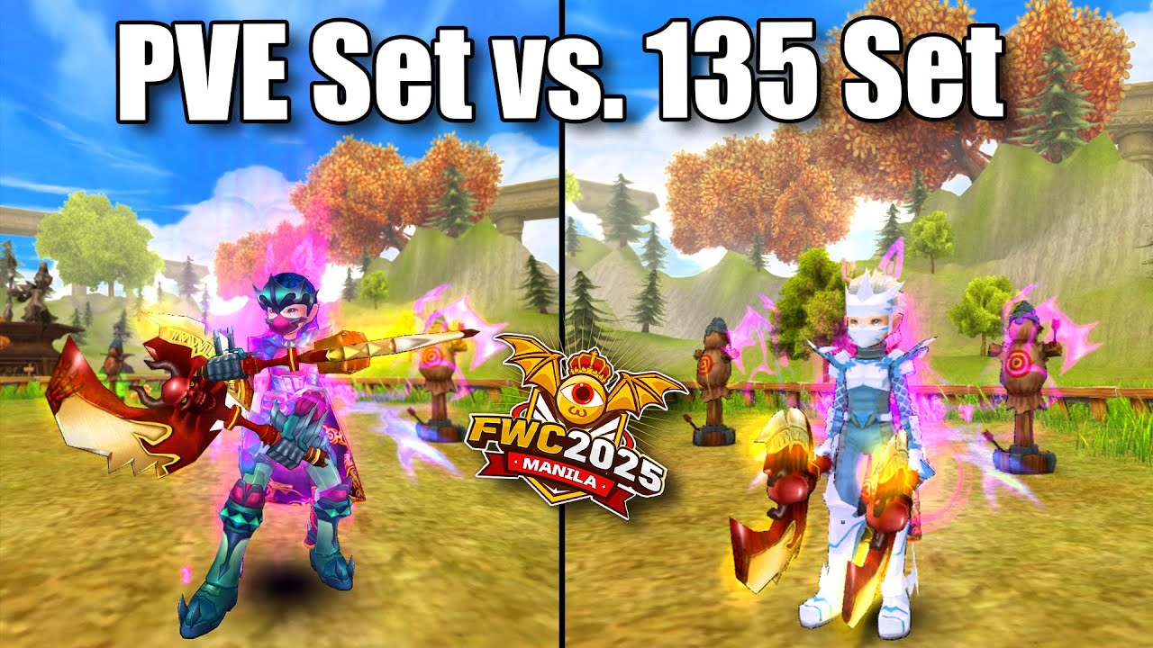 FlyFF Universe | Blade Damage Test Forrben Set(135) vs Heraud Set(150 Pve)