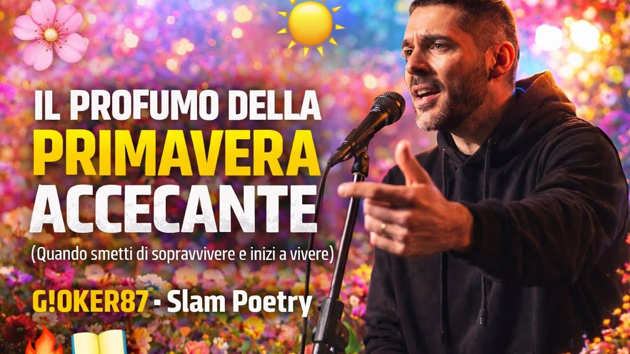 IL PROFUMO DELLA PRIMAVERA ACCECANTE 🌸🌞 🎤🔥( quando smetti di sopravvivere e inizi a vivere 🖤✨)