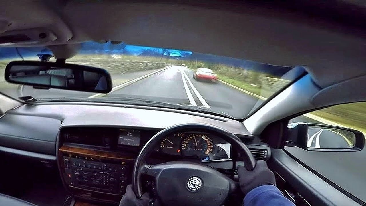 Opel Omega B V6 Drive -- K&N Induction Sound -- POV (2016) [HD] -- Vauxhall 3.2i Irmscher Tuning MV6