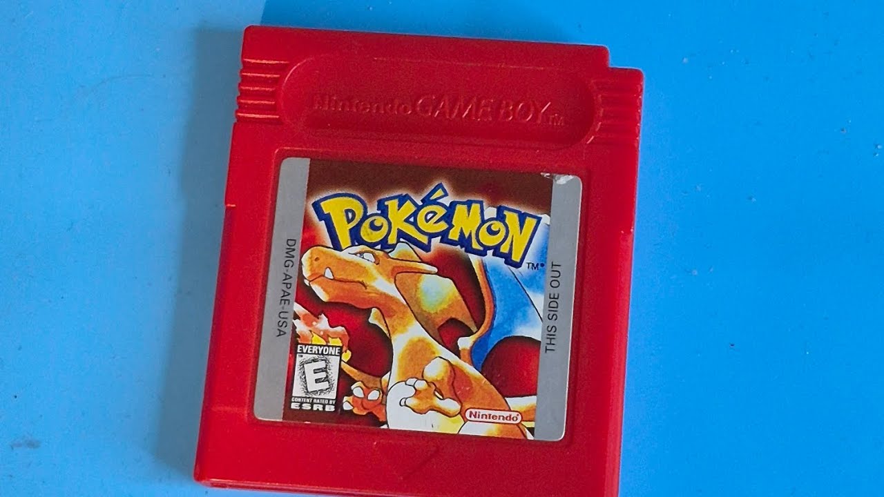 Pokemon Red Gameboy Cart Battery Change! MY FIRST COMPLETED REPAIR ON FILM!