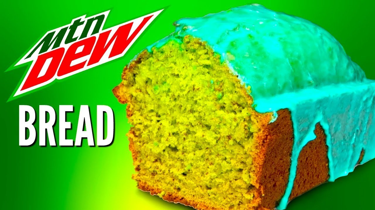 MOUNTAIN DEW BREAD DIY - How To Turn Soda Into Banana Bread!