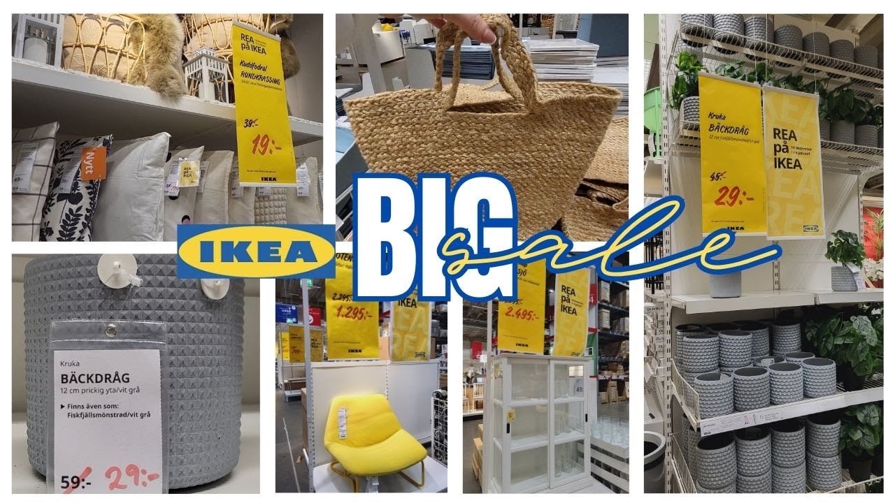 IKEA Sweden Big Sale 🛒 Must-Have Kitchen Accessories, Furniture, Curtains & More! #ikea #sweden