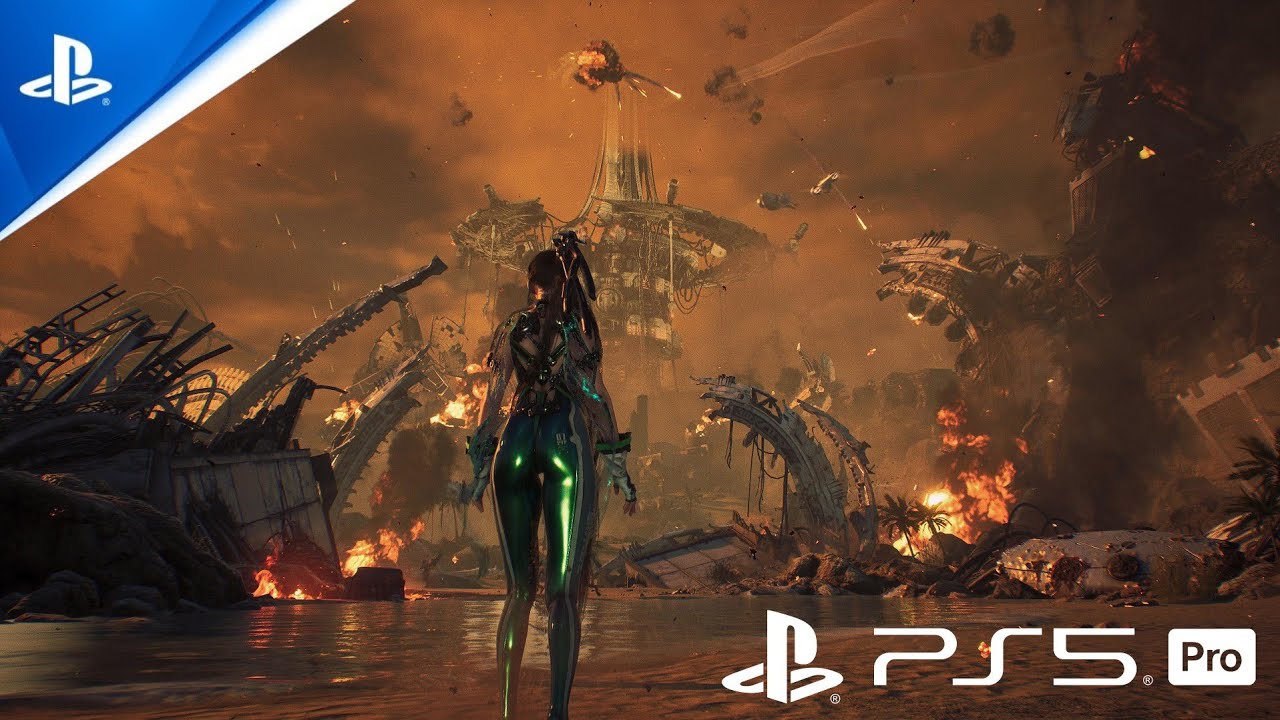 Stellar Blade Gameplay - Opening Sequence & Intense Combat