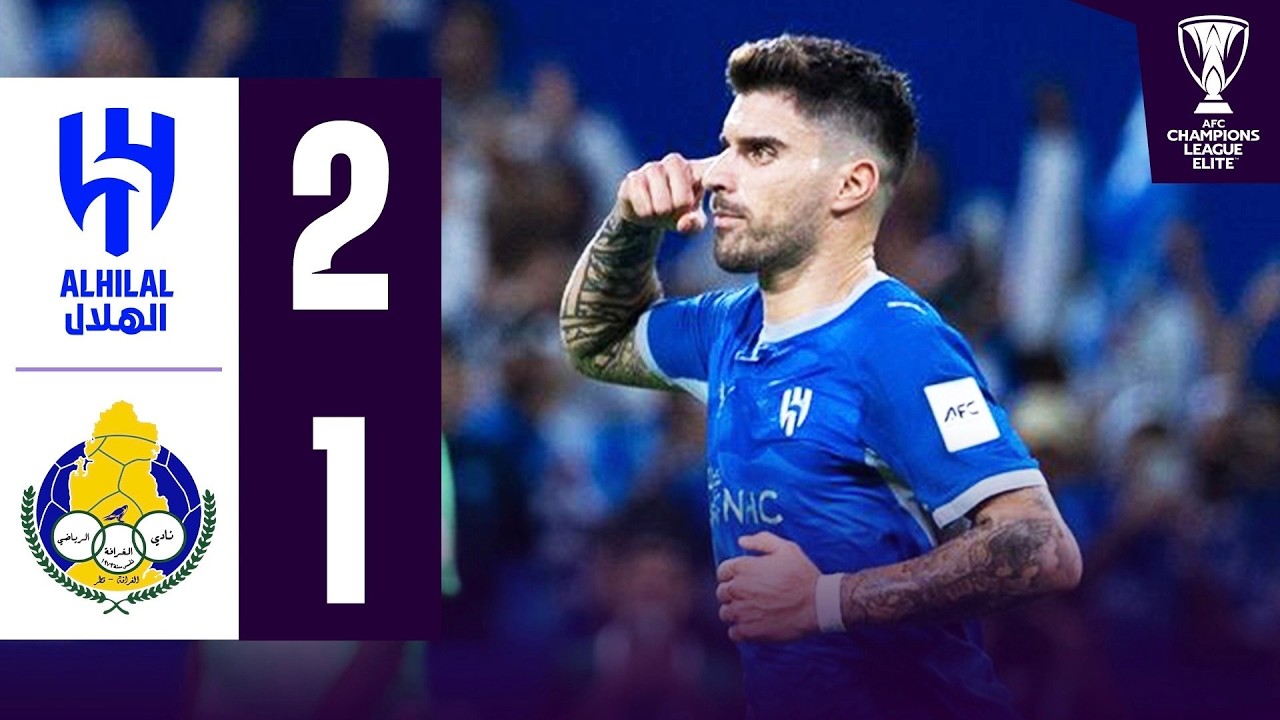 10 vs 10! Al Hilal seal opening WIN! | Al Hilal 🇸🇦 vs Al Gharafa 🇶🇦 | Highlights ACL Elite&trade;