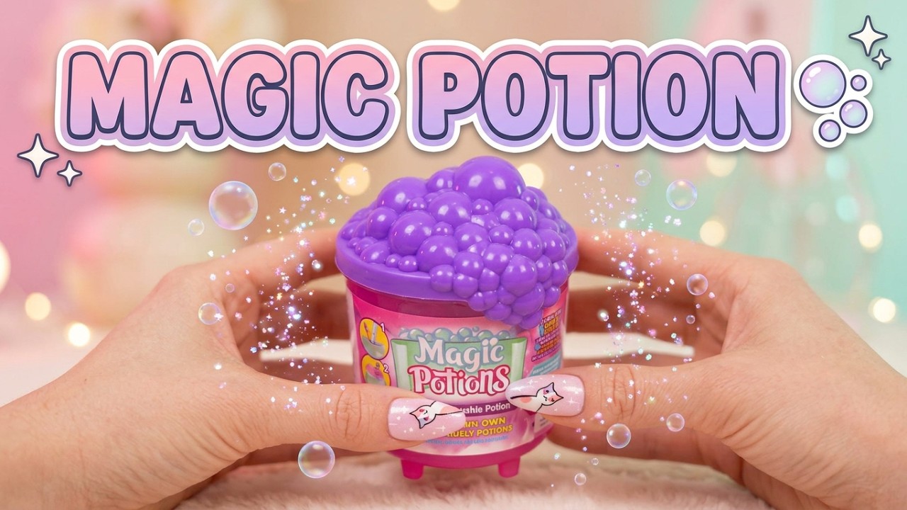 ASMR Magic Potions 🫧Squishy Droplet Potion 🫧 Unboxing Toys Satisfying Relaxing Video 2026