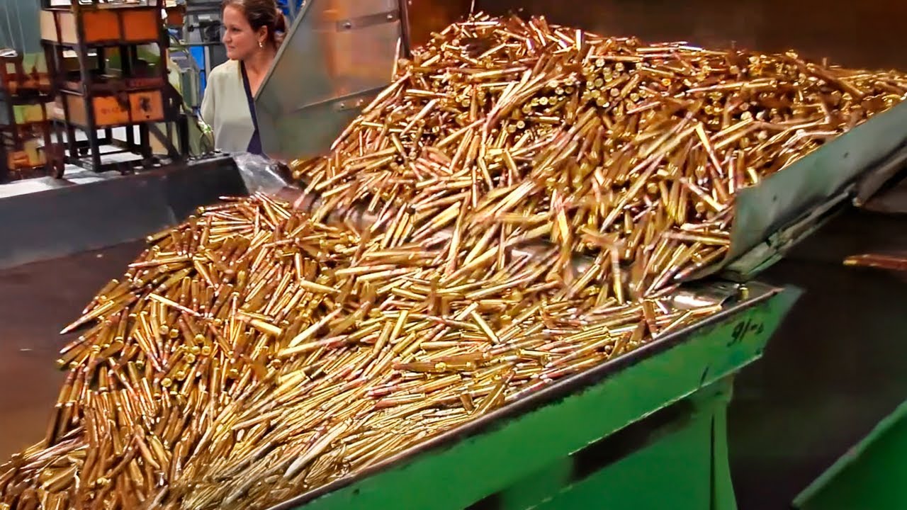 WIE Geschosse in der Fabrik Hergestellt Werden