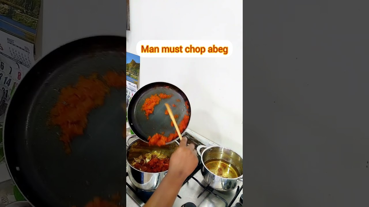 How I made my Nigerian pepper stew 
