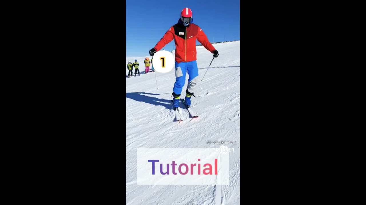 Tutorial de esqu&iacute;: nivel avanzado.  mejora del ski interior!!