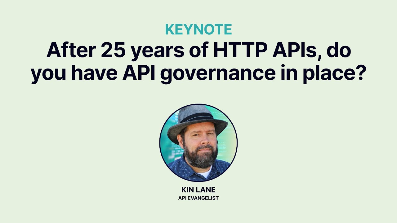 After 25 Years of HTTP APIs Do You Have API Governance in Place?