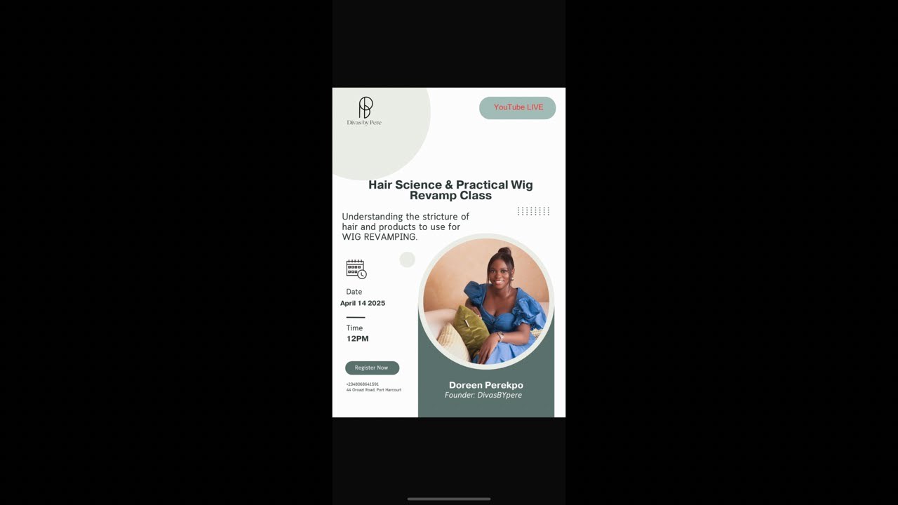 Hair Science & Wig Revamp Webinar