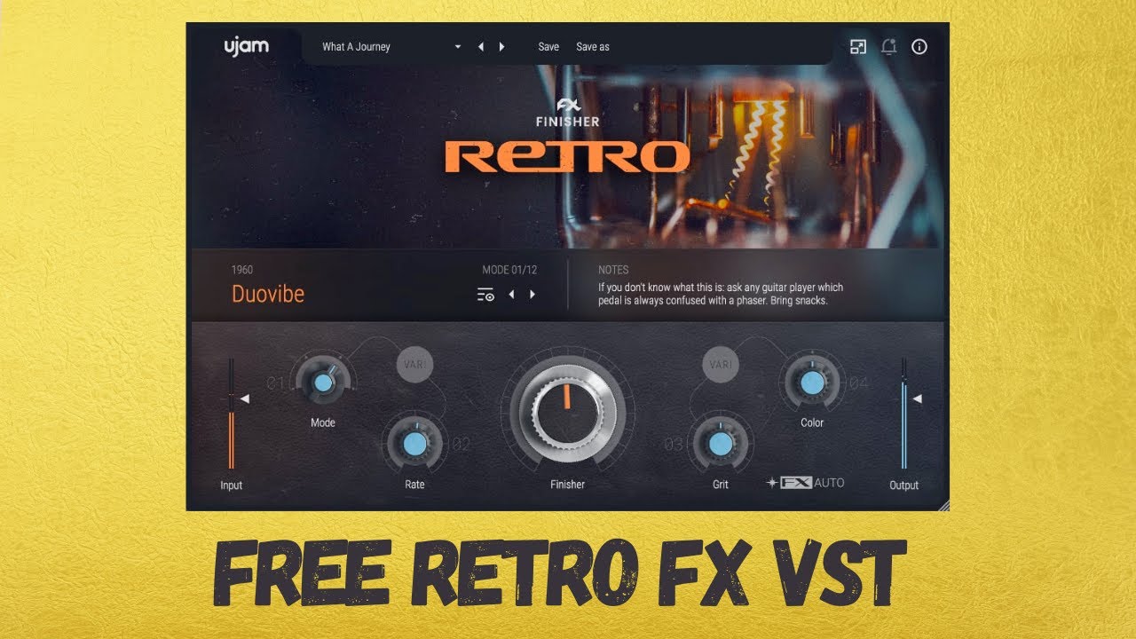 Получите UJAM Finisher RETRO бесплатно, пока он не закончился!