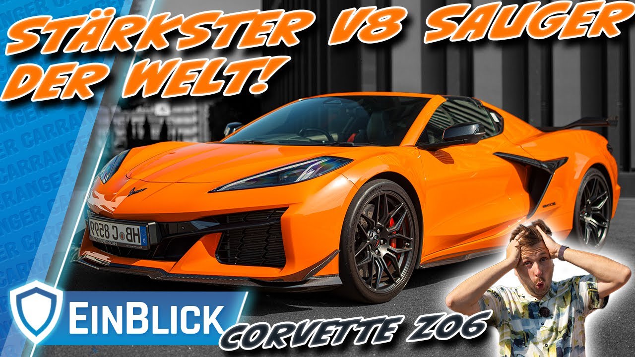 Selbst FERRARI baut das NICHT mehr! Corvette C8 Z06 - Nur schnell oder auch spaßig?