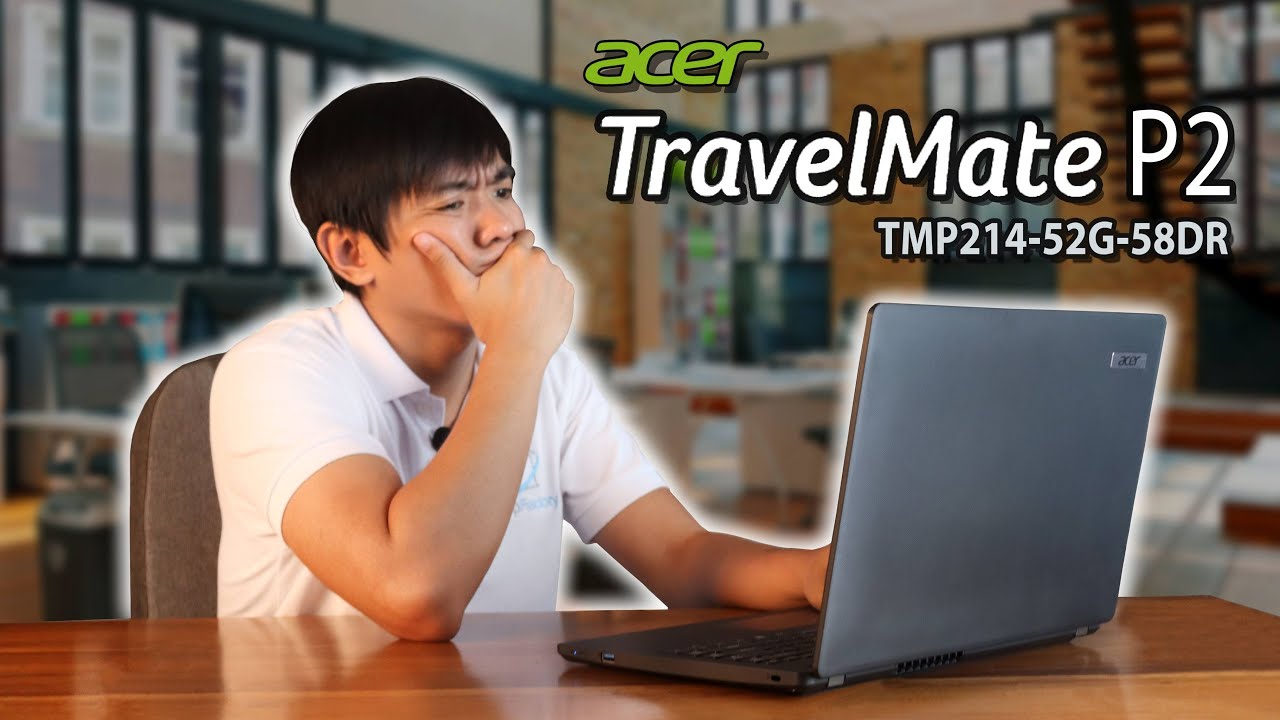 ACER TRAVELMATE P2 - An Ideal Corporate Work From Home Laptop!