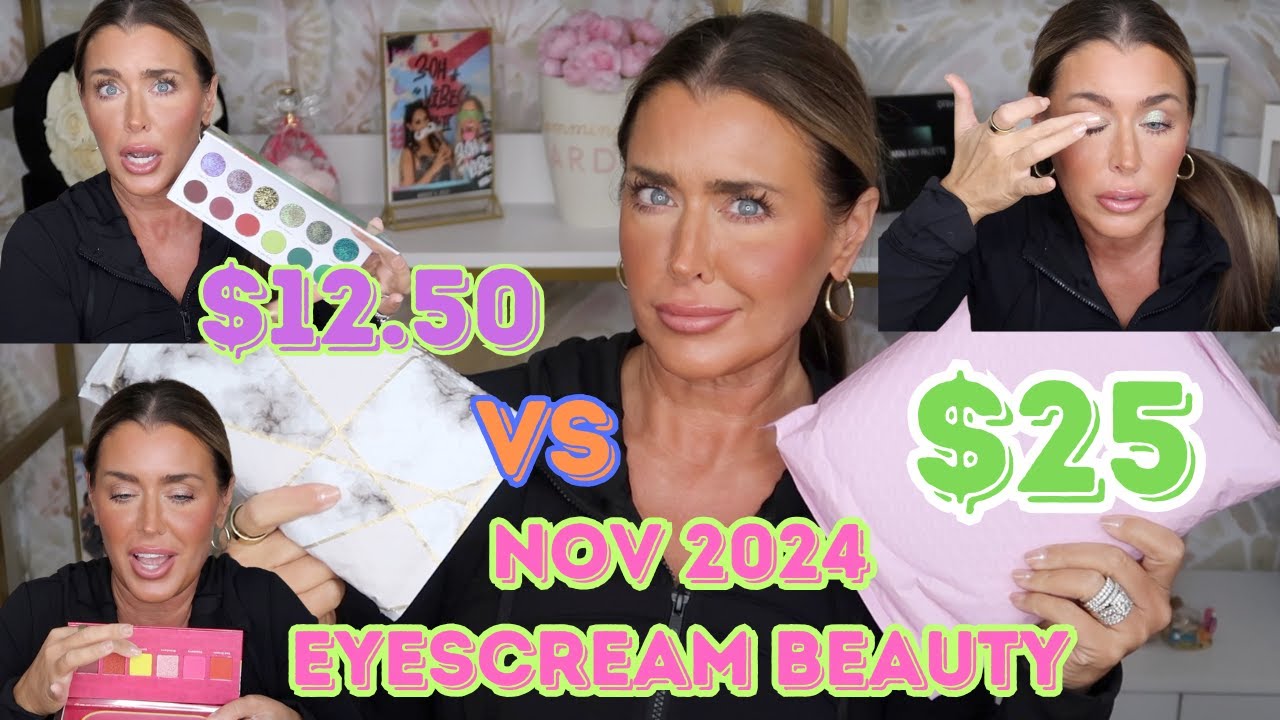 Eyescream Beauty Subscription Unboxing | Eyescream Bag vs Eyescream Box | November 2024 Eyescream