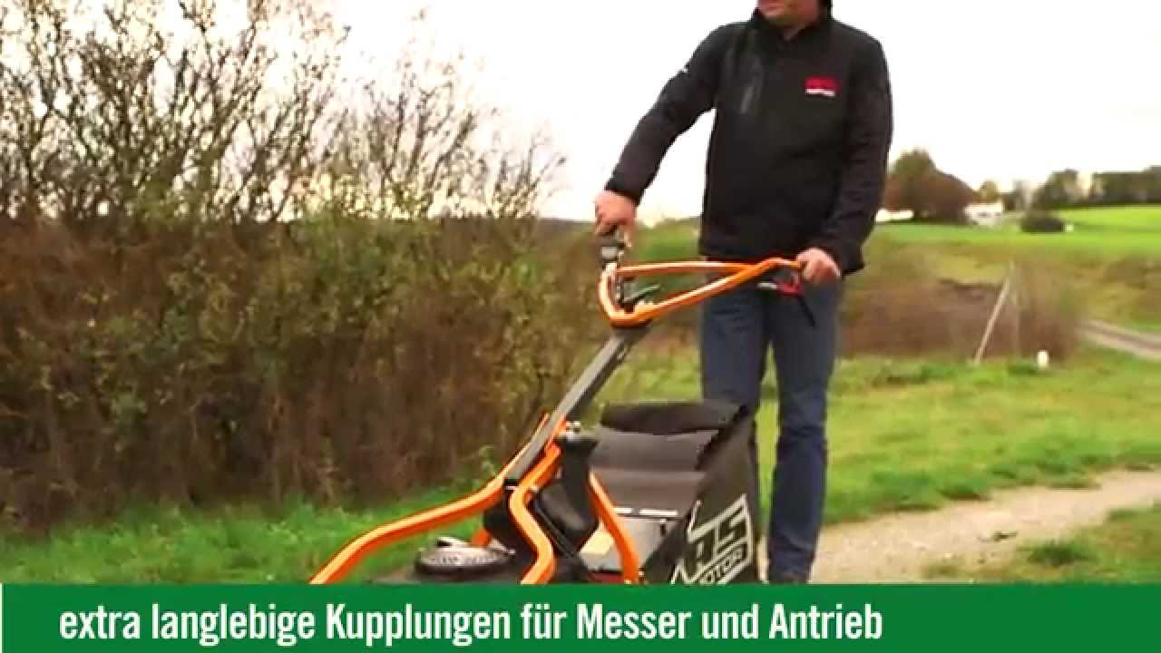 AS 531 Profi Rasenm&auml;her in Aktion