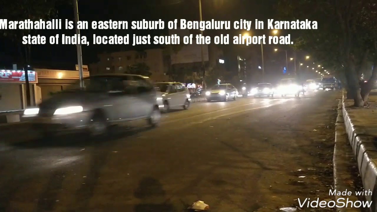 History of Marathahalli| time lapse | outer ring road