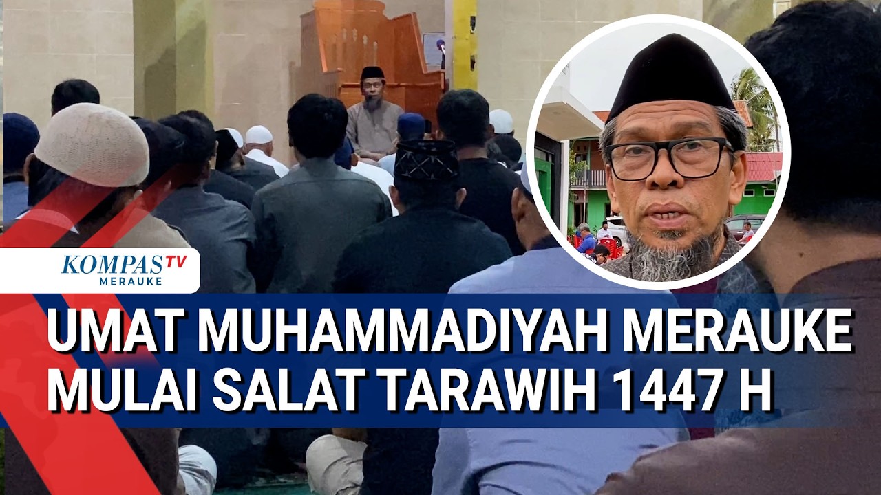 UMAT MUHAMMADIYAH MERAUKE MULAI SALAT TARAWIH