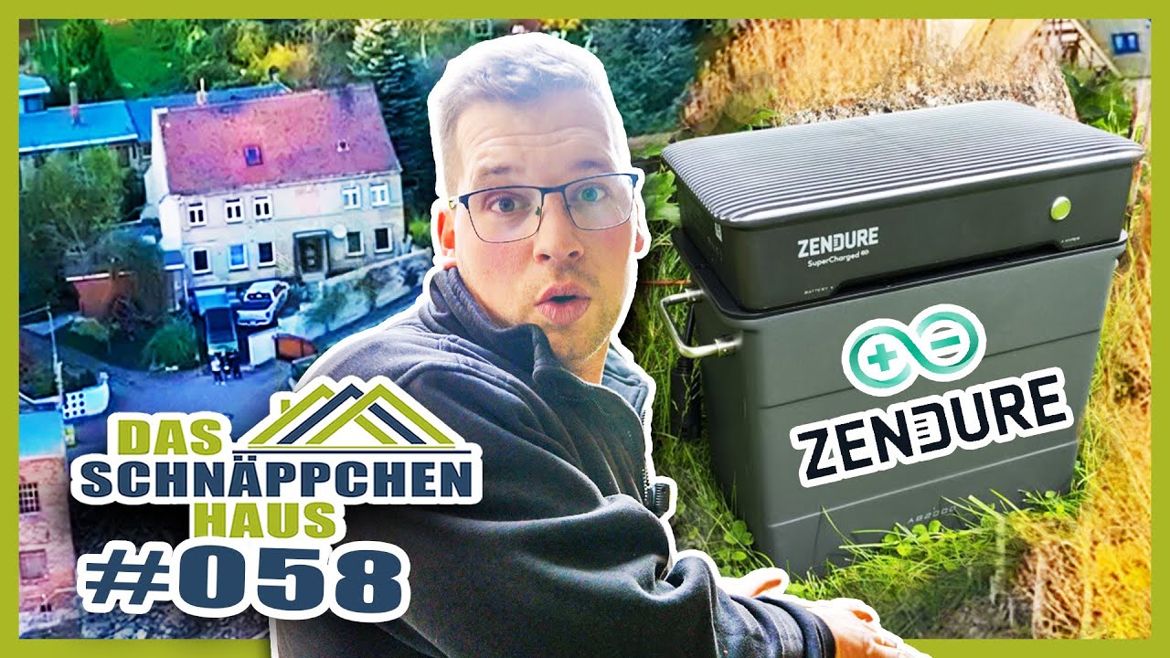 XXL BAUSTELLE vor der HAUSTÜR - Neues ZENDURE HYPER 2000 BKW Aufbau & Test! | Home Build Solution