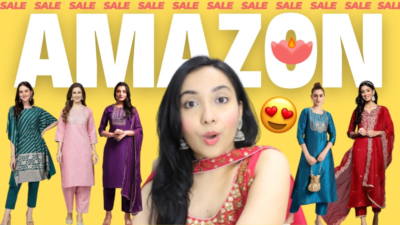 HUGE Kurta Set with Dupatta Try on Haul 😍| Amazon Sale | 50 - 80% off | Isha Vinod Jain