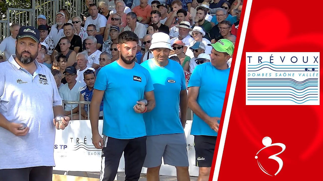 👍Belle Finale DURK vs MOLINAS : Supranational à pétanque de Trévoux 2023