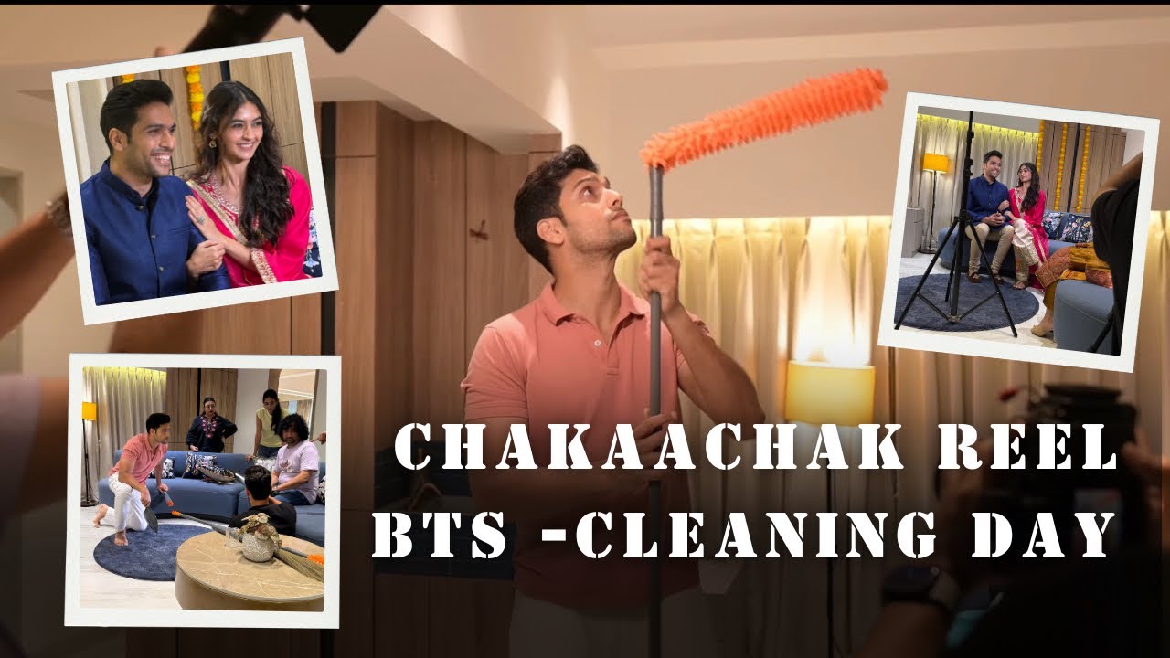 Chakaachak Reel bts with Sai Ketan Rao & Shivangi Khedkar #vlog 