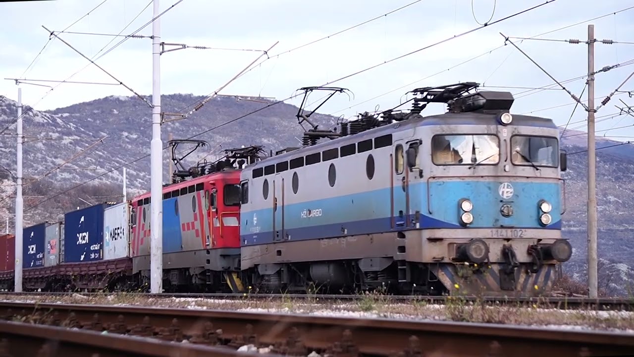 Vlakovi u Rijeci i okolici - Vectron, Taurus, EA400, ASEA (zima 2022.) - V22-1
