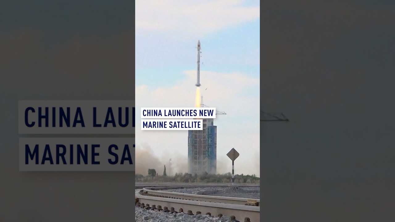 China launches new marine satellite