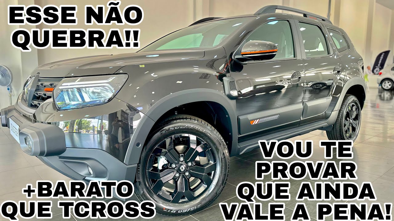 NOVO RENAULT DUSTER ICONIC 1.3 TURBO MERCEDES JÁ 2026 | POR 163MIL FICOU MAIS BARATO QUE TCROSS!