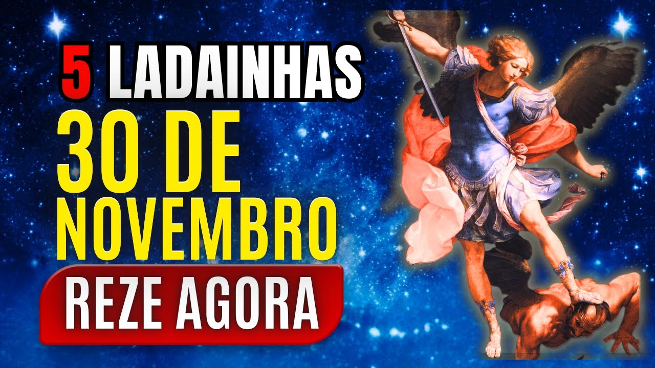 LIMPEZA ESPIRITUAL COM A ESPADA FLAMEJANTE DE SÃO MIGUEL! O Poder Das 5 Ladainhas. Reze Comigo Agora